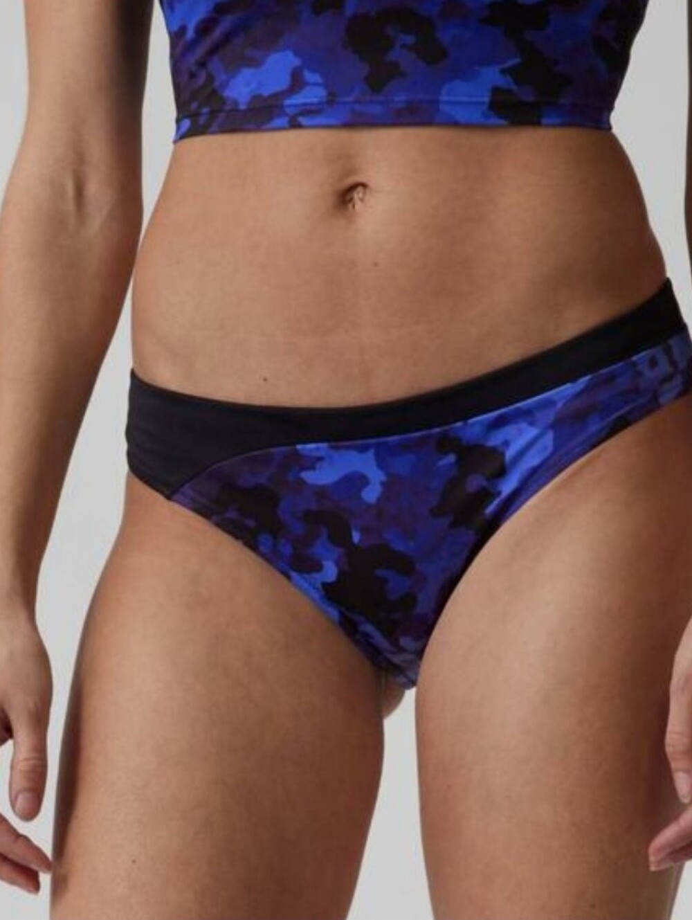 NWT Athleta Freestyle Camo Bikini Bottom. Size M